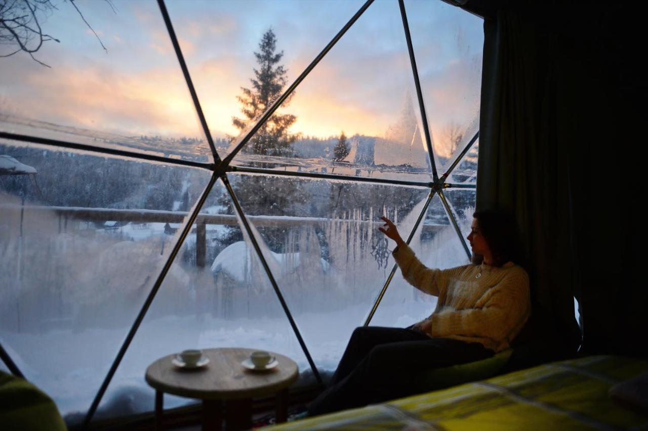 Глемпінг Едельвейс Hotell Oryavchyk Eksteriør bilde