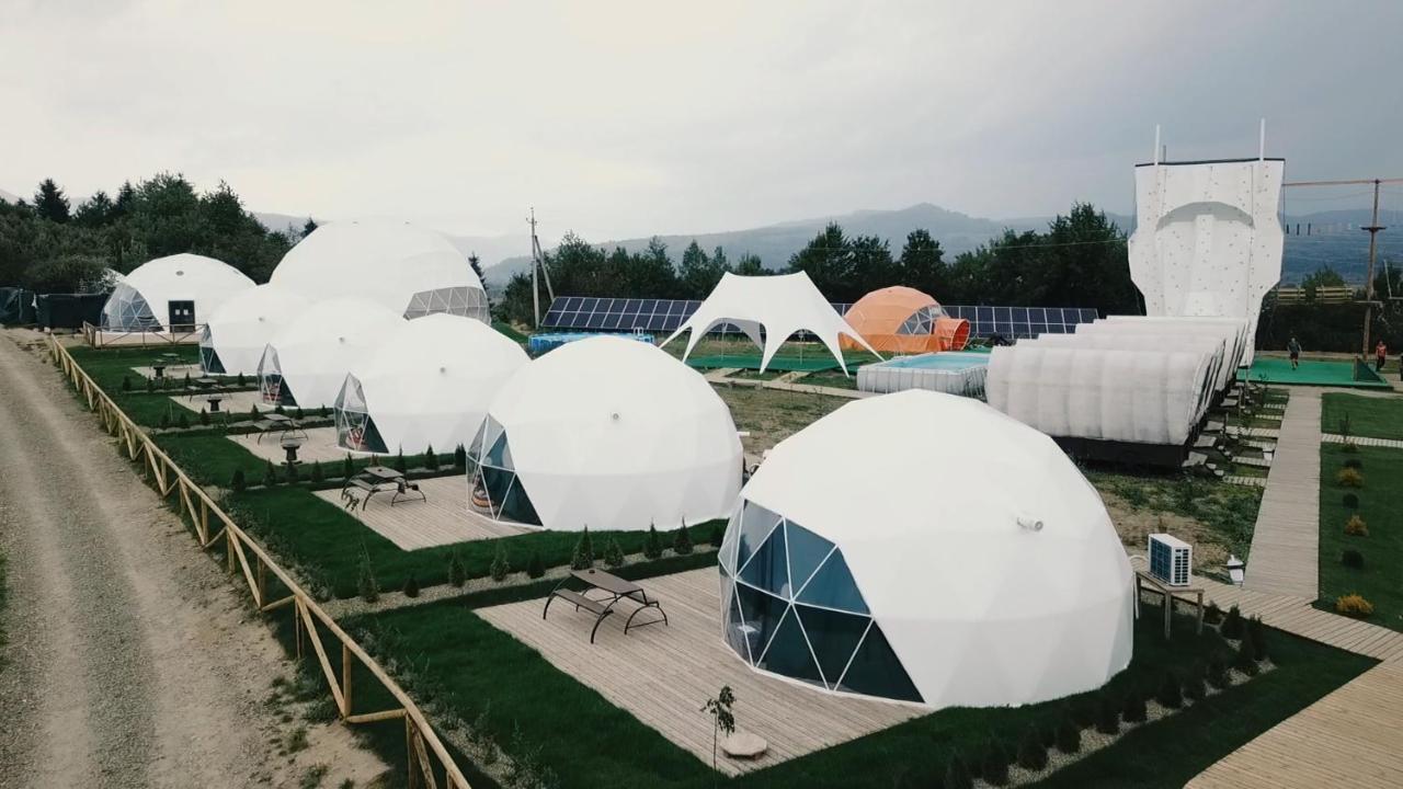 Глемпінг Едельвейс Hotell Oryavchyk Eksteriør bilde