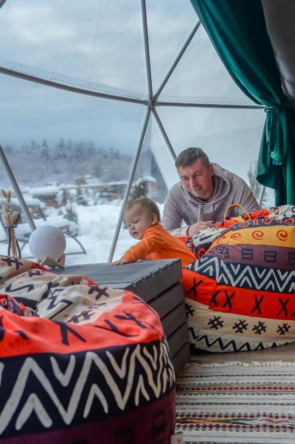 Глемпінг Едельвейс Hotell Oryavchyk Eksteriør bilde