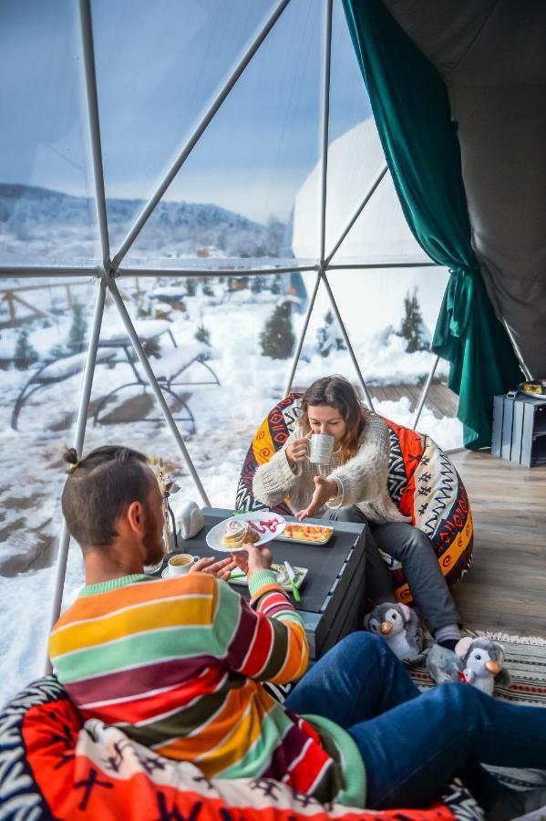 Глемпінг Едельвейс Hotell Oryavchyk Eksteriør bilde