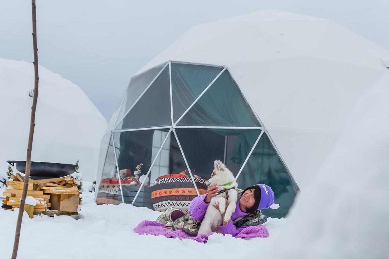Глемпінг Едельвейс Hotell Oryavchyk Eksteriør bilde