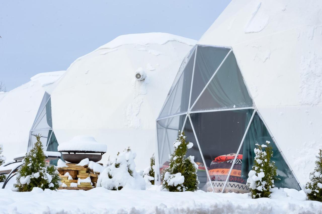 Глемпінг Едельвейс Hotell Oryavchyk Eksteriør bilde